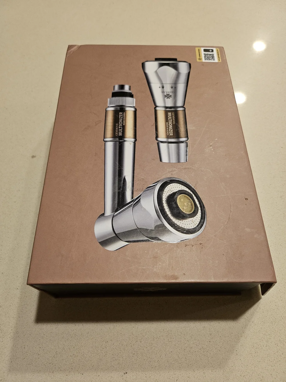 Gemma Chrome and Gold Replacement Kit - Multi-Piece Faucet Accessory Set